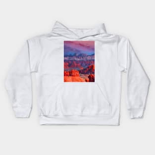 Spectacular Splendor: Vibrant Southwest Utah Landscape Kids Hoodie